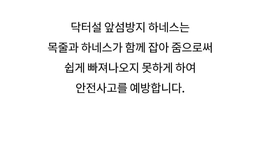닥터설 앞섬방지 하네스 세트-상품이미지-22