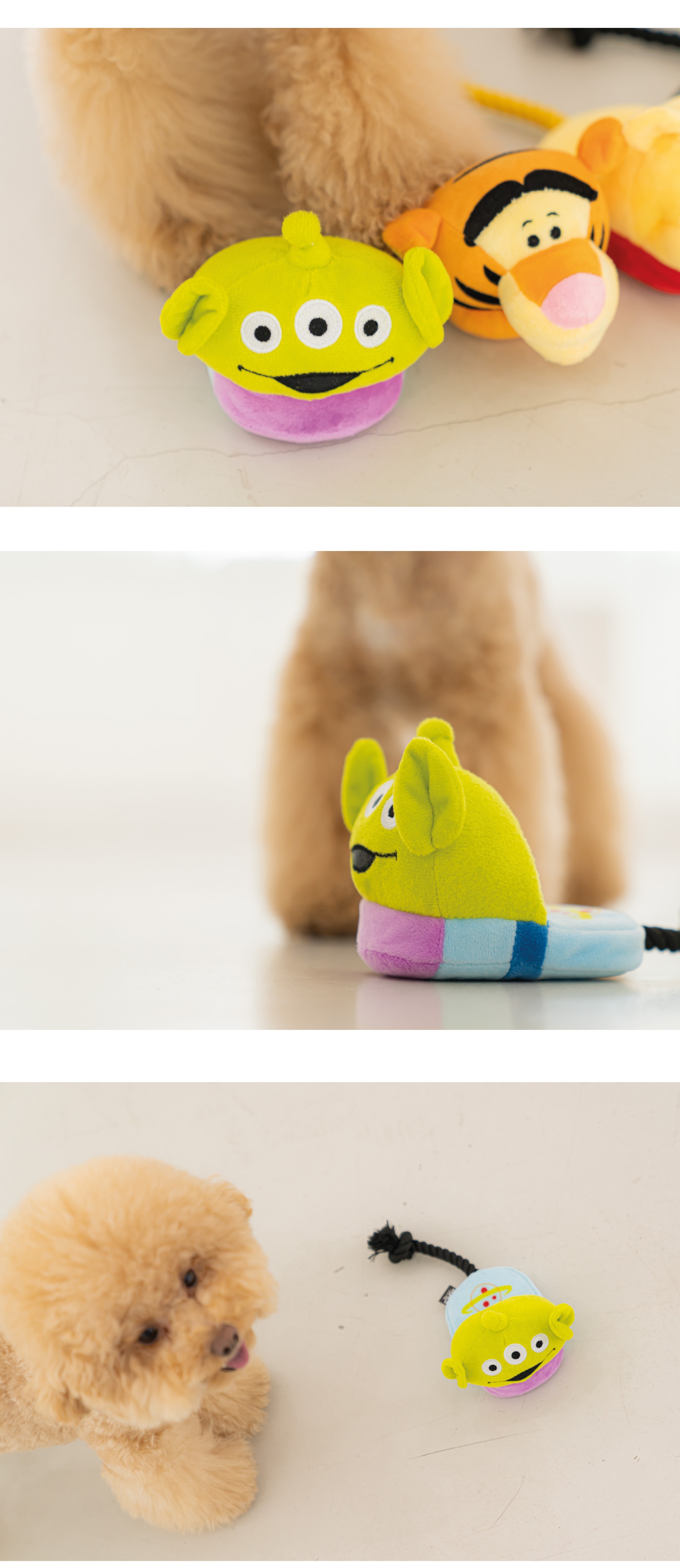 댄 토이스토리 슬리퍼 장난감 에일리언-상품이미지-3